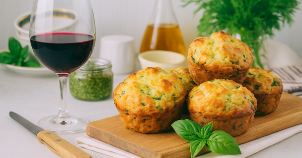 Beaujolais Nouveau : idée apéro pour le jour J - Muffins salés maison