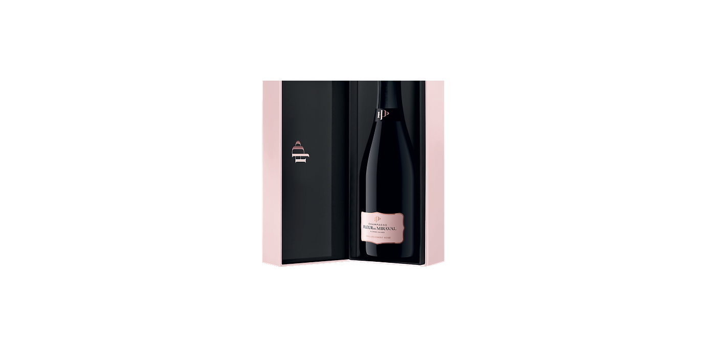 Champagne Fleur de Miraval - Edition ER1 - En coffret