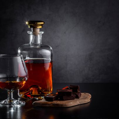 cognac et chocolat