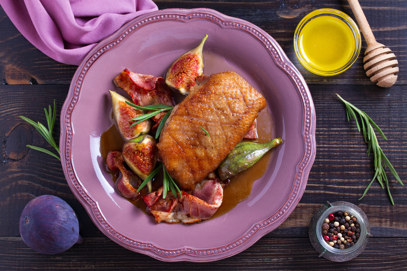 magret de canard aux figues