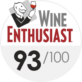 93/100 Wine Enthusiast 93/100 Wine Enthusiast