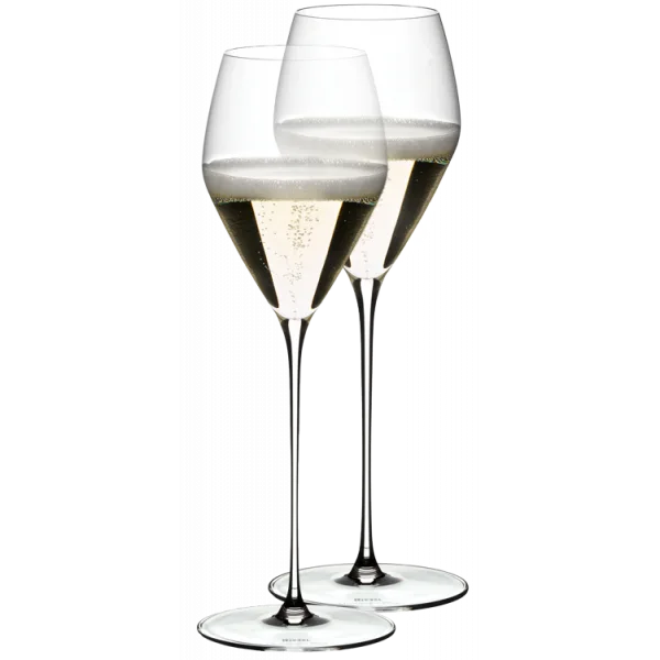 2 Verres Champagne Wine Glass Veloce -Ref 6330/28- Riedel