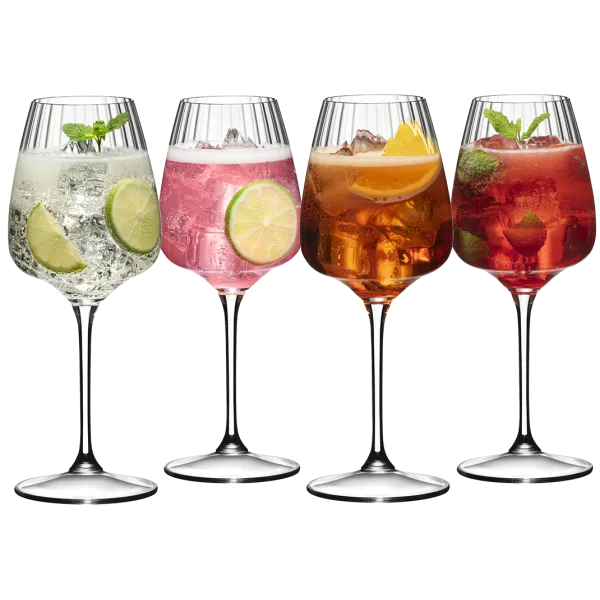 4 Verres - Summer Drinks Set / Cocktail - Ref 5515/27 - Riedel