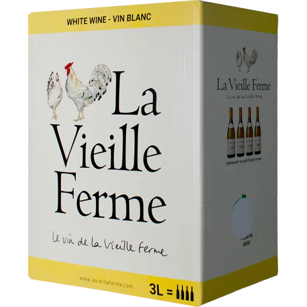 BIB 3L - La Vieille Ferme Blanc 2025 - by Famille Perrin
