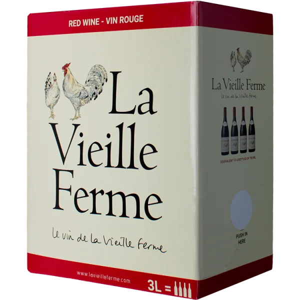 BIB 3L - La Vieille Ferme rouge 2024 - by Famille Perrin