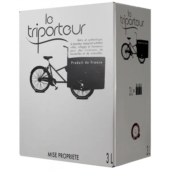 Bib 3L - Le Triporteur Blanc 2024