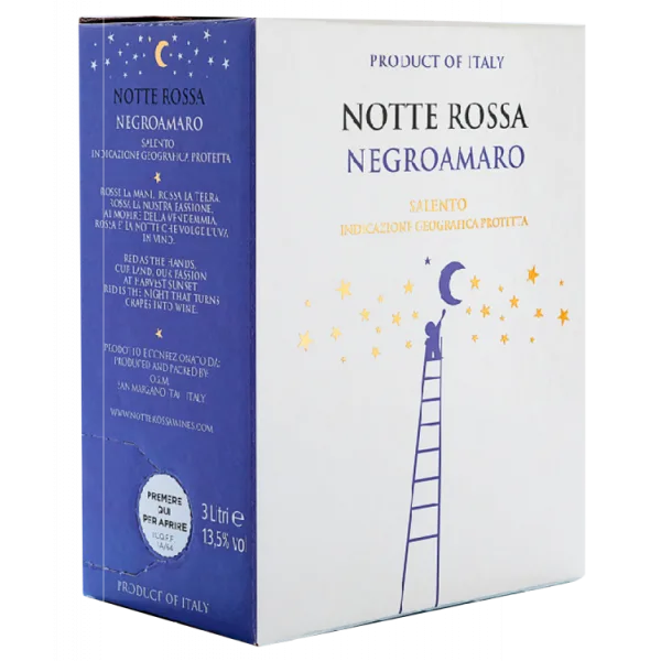 BIB 3L - Negroamaro Salento - Notte Rossa