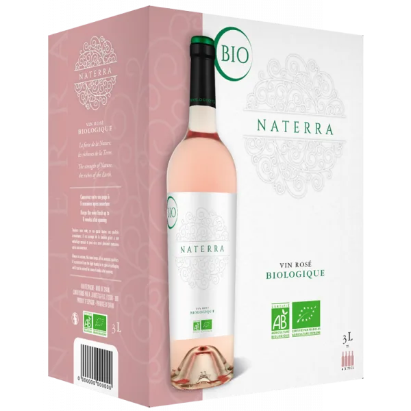 BIB 3L - Rosé Bio Naterra 2025