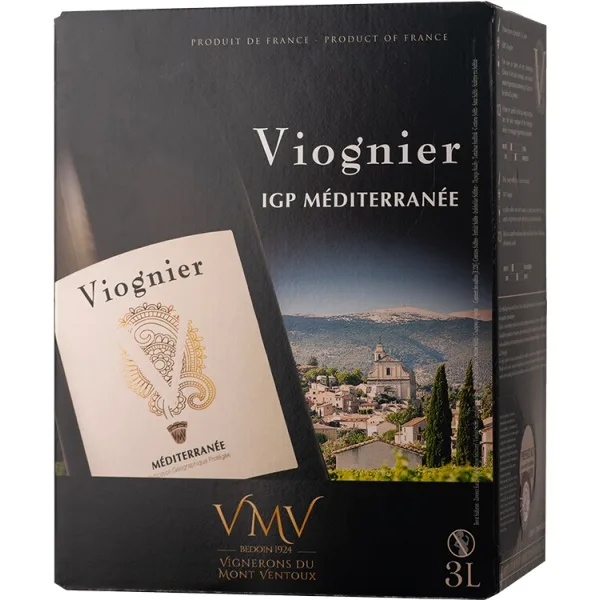 BIB 3L - Viognier - Vignerons du Mont Ventoux