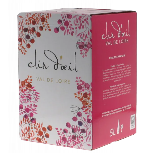 BIB 5L - Clin d'Œil Rouge - Alliance Loire