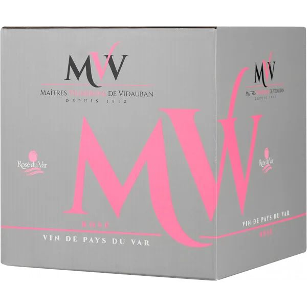 BIB 5L - IGP Var Rosé - Maîtres Vignerons de Vidauban