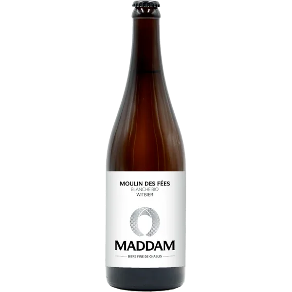 Bière blanche - Moulin des fées - Brasserie de Chablis - Maddam