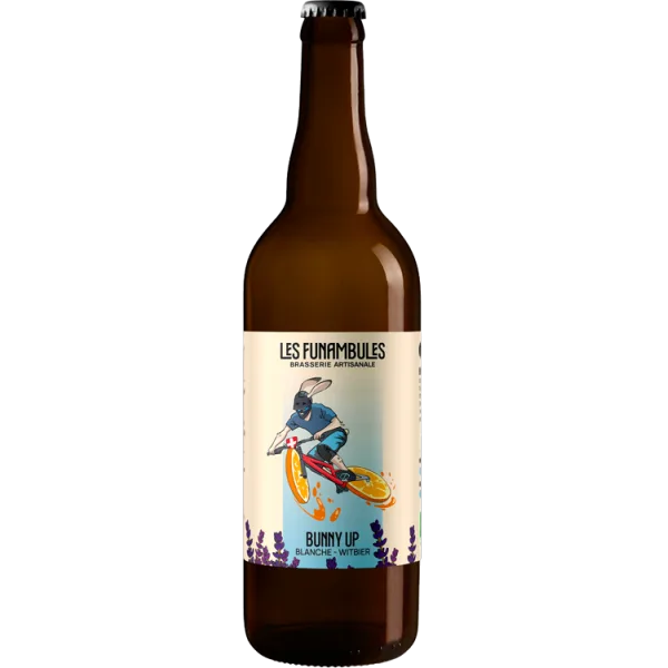 Blanche Bunny Up 75cl - Brasserie Les Funambules