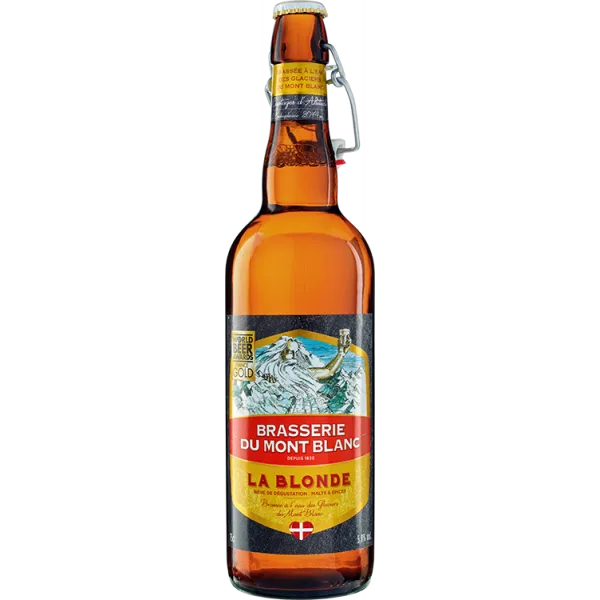Blonde du Mont-Blanc 75cl - Brasserie du Mont-Blanc