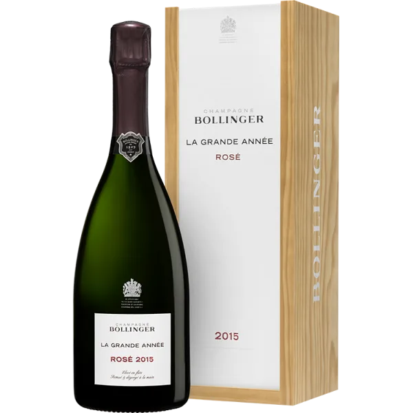Champagne Bollinger - La Grande Année Rosé 2015 - Coffret