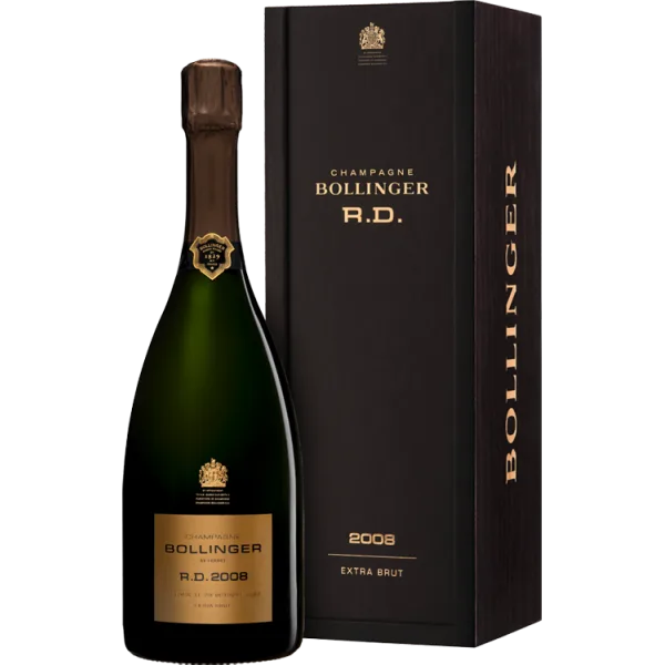 Champagne Bollinger - R.D. 2008 - Caisse Bois