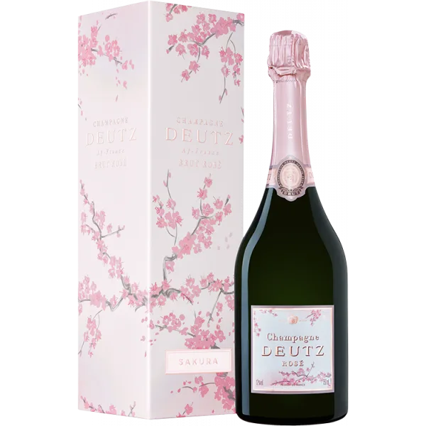 Champagne Deutz - Brut Rosé - Édition Limitée Sakura - Étui