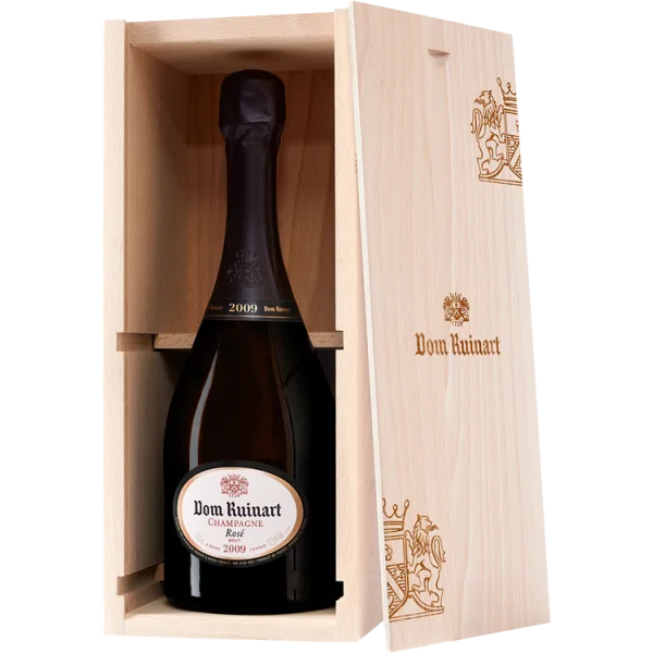 Champagne Dom Ruinart Rosé 2009 - Caisse Bois