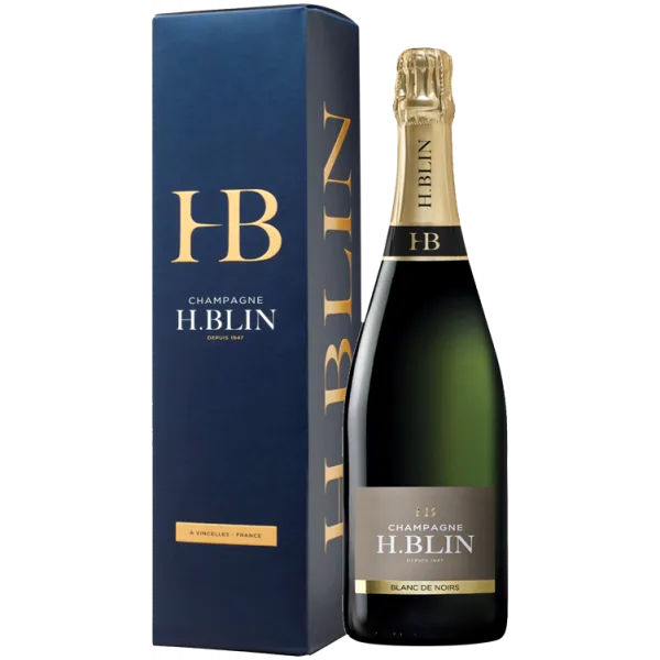 Champagne H. Blin - Blanc de Noirs - en Etui