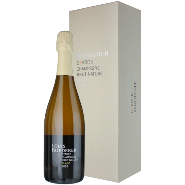 Champagne Louis Roederer - Brut Nature 2018 - Édition limitée Philippe Starck - Étui