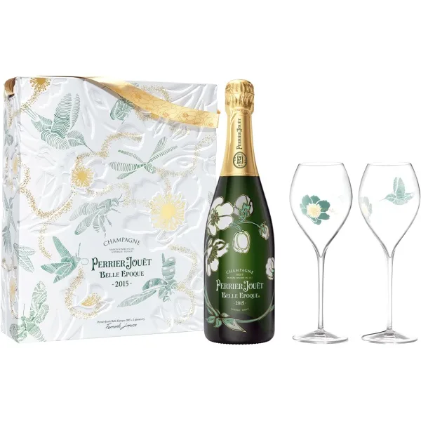 Champagne Perrier Jouët - Belle Epoque 2016 - Coffret 2 Flûtes