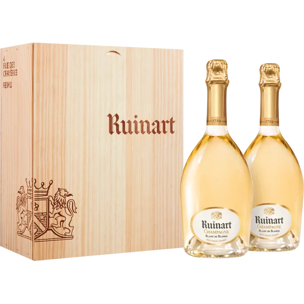 Champagne Ruinart - Blanc de Blancs - Coffret Duo
