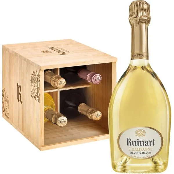 Champagne Ruinart - Caisse - Cave Découverte