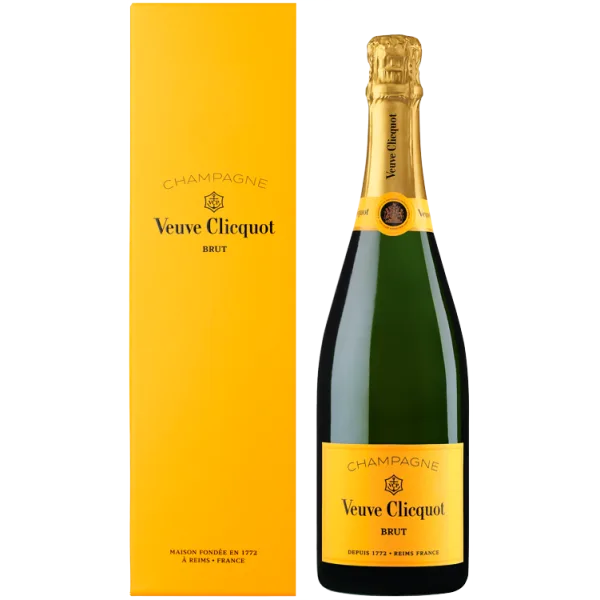Champagne Veuve Clicquot - Brut Carte Jaune - en Etui