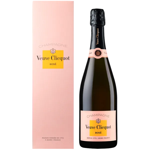 Champagne Veuve Clicquot - Brut Rosé - en Etui
