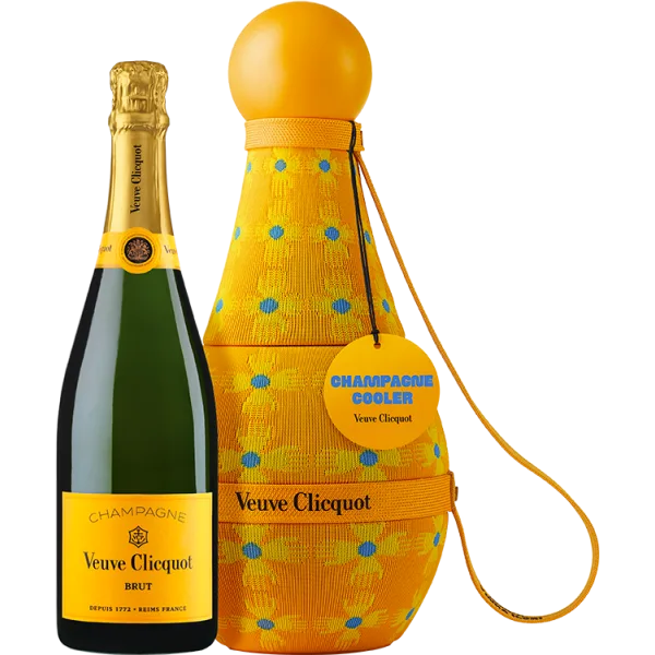 Champagne Veuve Clicquot - Cooler Brut Carte Jaune - Édition limitée Yinka Ilori
