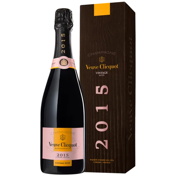 Champagne Veuve Clicquot Rosé Vintage 2015 - en Etui