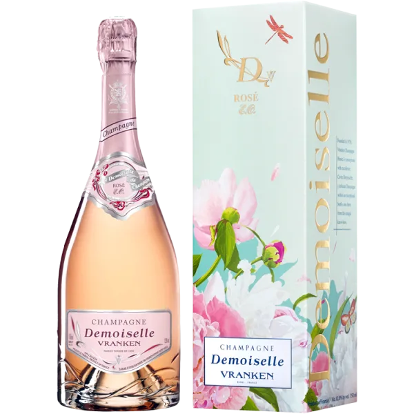Champagne Vranken - Demoiselle EO - Brut Rosé en Etui