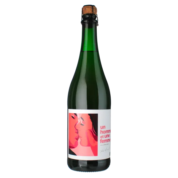 Cidre demi-sec - Un Homme et une Femme - Le Doux Baisé - Domaine des 5D