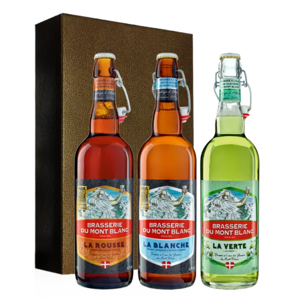 Coffret 3 Bières Championnes du Monde - Brasserie du Mont Blanc
