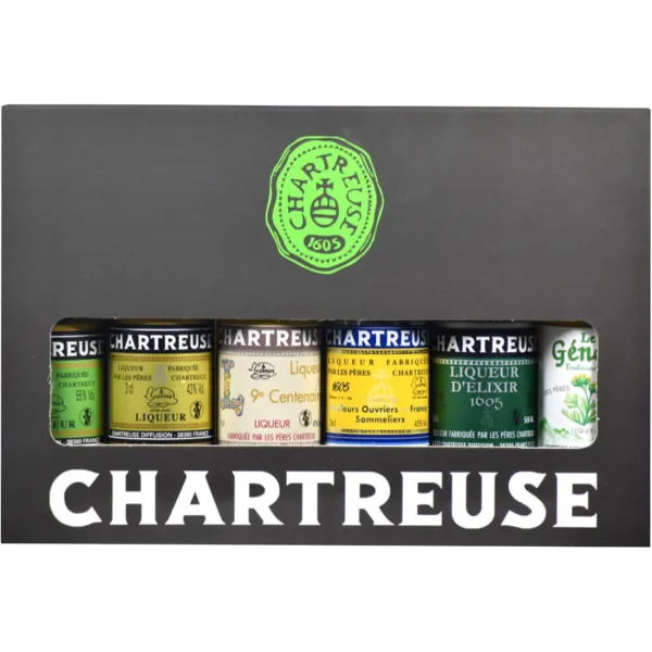 Coffret de 6 mignonnettes (6x3cl) - Chartreuse