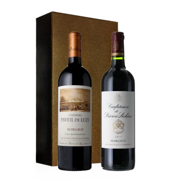 Coffret Duo - Bordeaux Margaux meilleures ventes