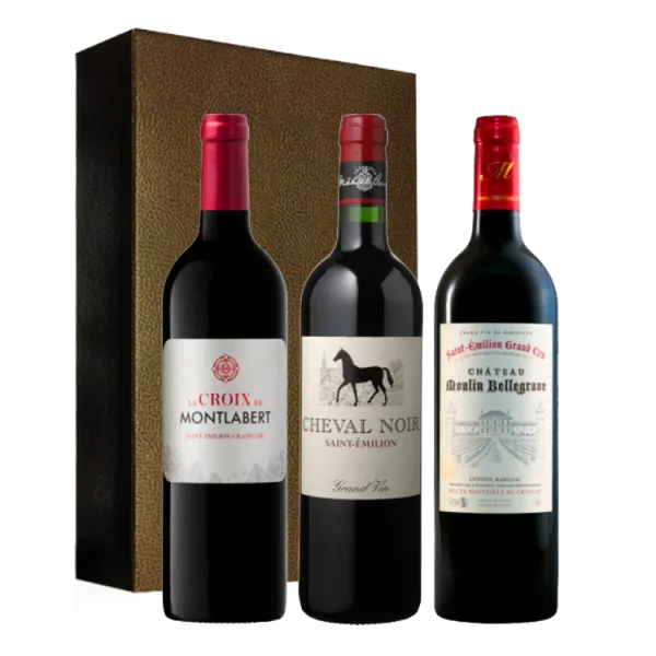 Coffret Trio - Bordeaux Saint-Emilion - Meilleures ventes