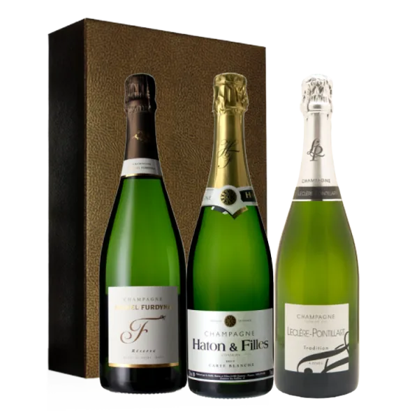 Coffret Trio - Champagnes de Vignerons