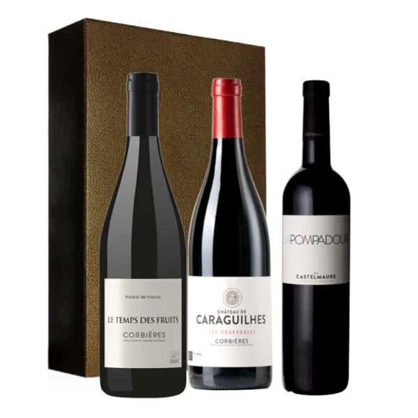 Coffret Trio - Languedoc Corbières - Meilleures ventes
