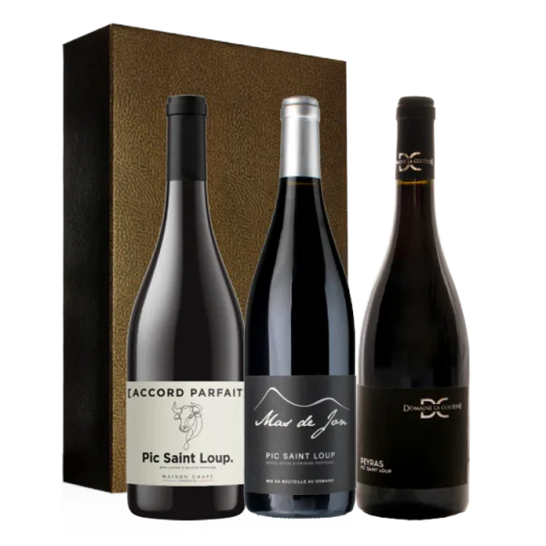Coffret Trio - Languedoc Pic-Saint-Loup - Meilleures ventes