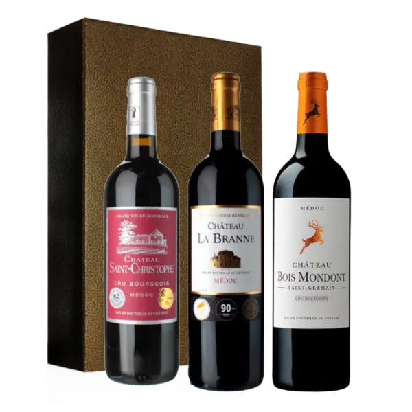 Coffret Trio - Medoc meilleures ventes