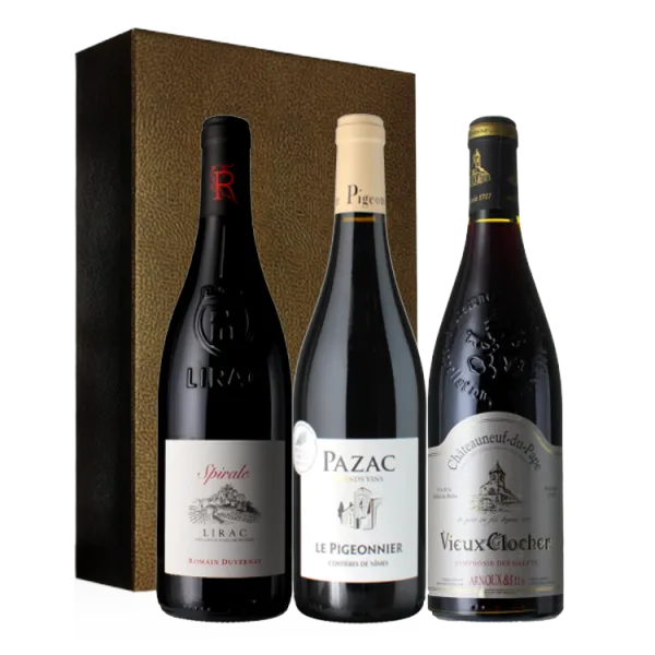 Coffret Trio - Meilleures ventes du Rhône Méridional