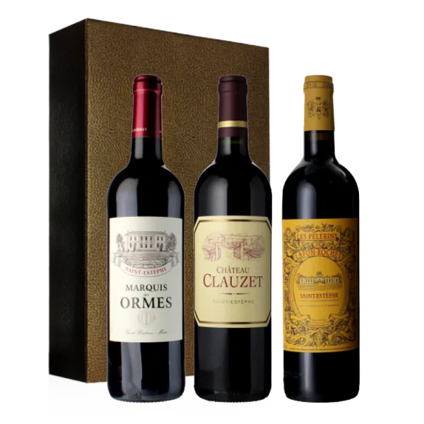 Coffret Trio - Saint-Estephe à Prix Malin