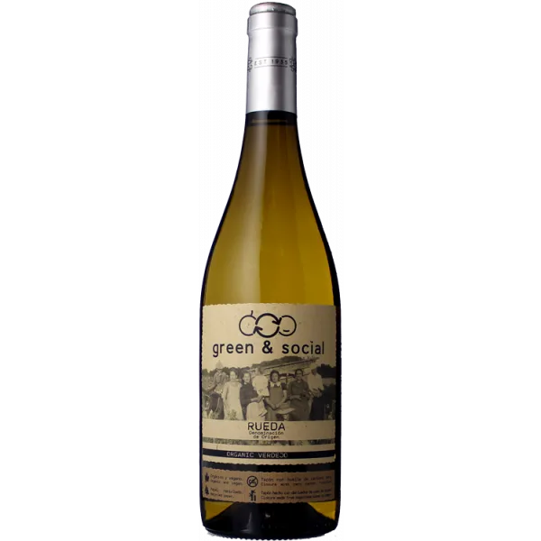 Green & Social Organic Verdejo 2025 - Cuatro Rayas
