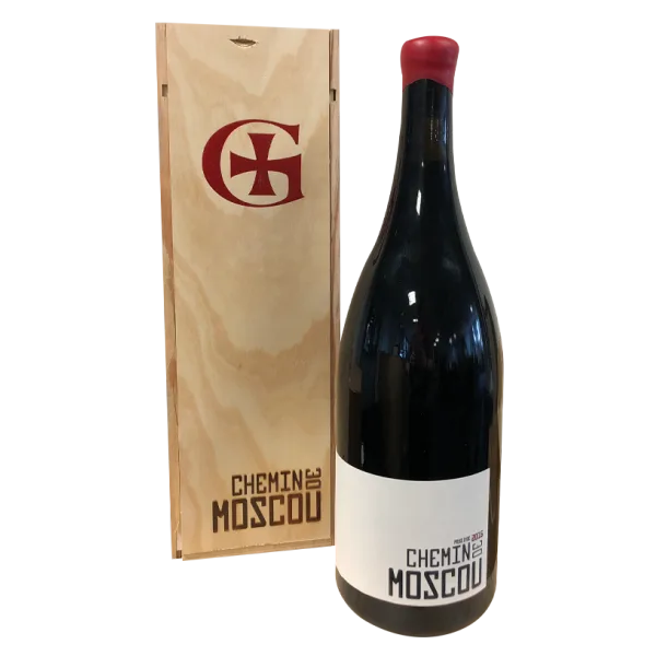 Jéroboam caisse bois - Chemin de Moscou 2022 - Domaine Gayda