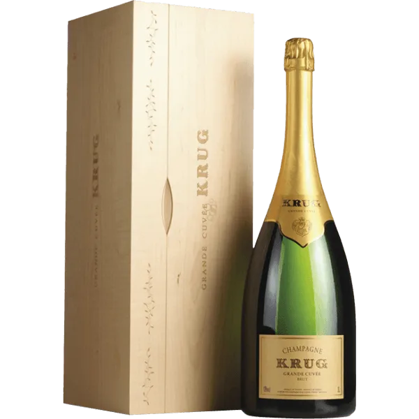 Jéroboam - Champagne Krug - Grande Cuvée Edition 163 - Caisse Bois