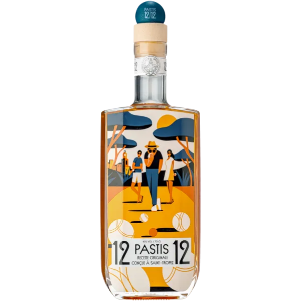 Le 12/12 - Pastis de Saint Tropez - Visuel Pétanque