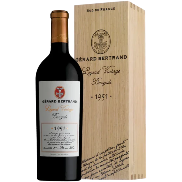 Legend Vintage 1974 - Coffret Bois - Gerard Bertrand