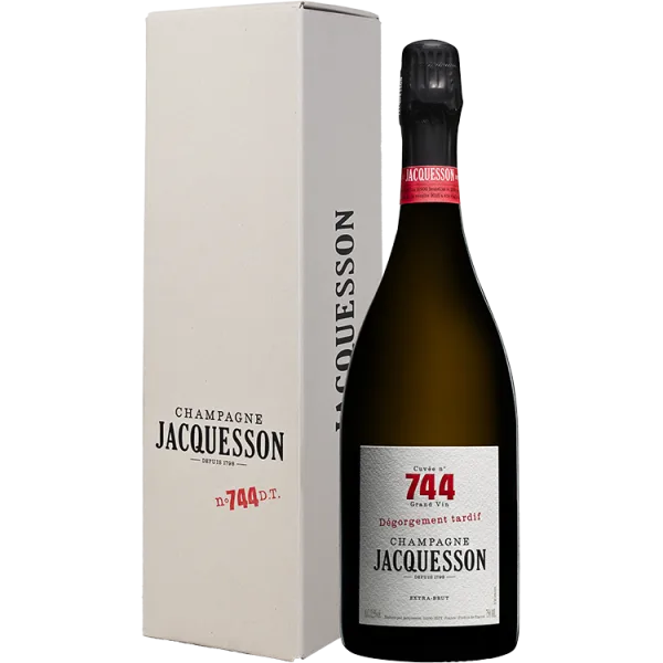 Magnum - Champagne Jacquesson - Cuvée 744 - Dégorgement Tardif - Extra Brut - Etui