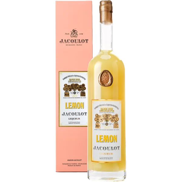 Magnum - Liqueur de citron - Maison Jacoulot - "Lemon" - Étui